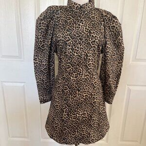 Joe's Jean Leopard Dress NWT XL MSRP $248